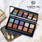 Europe Girl 10 Colour Eyeshadow Secret Palette - Eye Catching | Grocsy