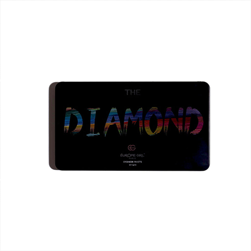 Europe Girl 18 colour Diamond Eyeshadow Palette - Dazzle Light | Grocsy