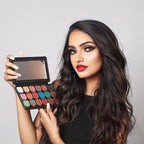 Europe Girl 18 colour Diamond Eyeshadow Palette - Dazzle Light | Grocsy
