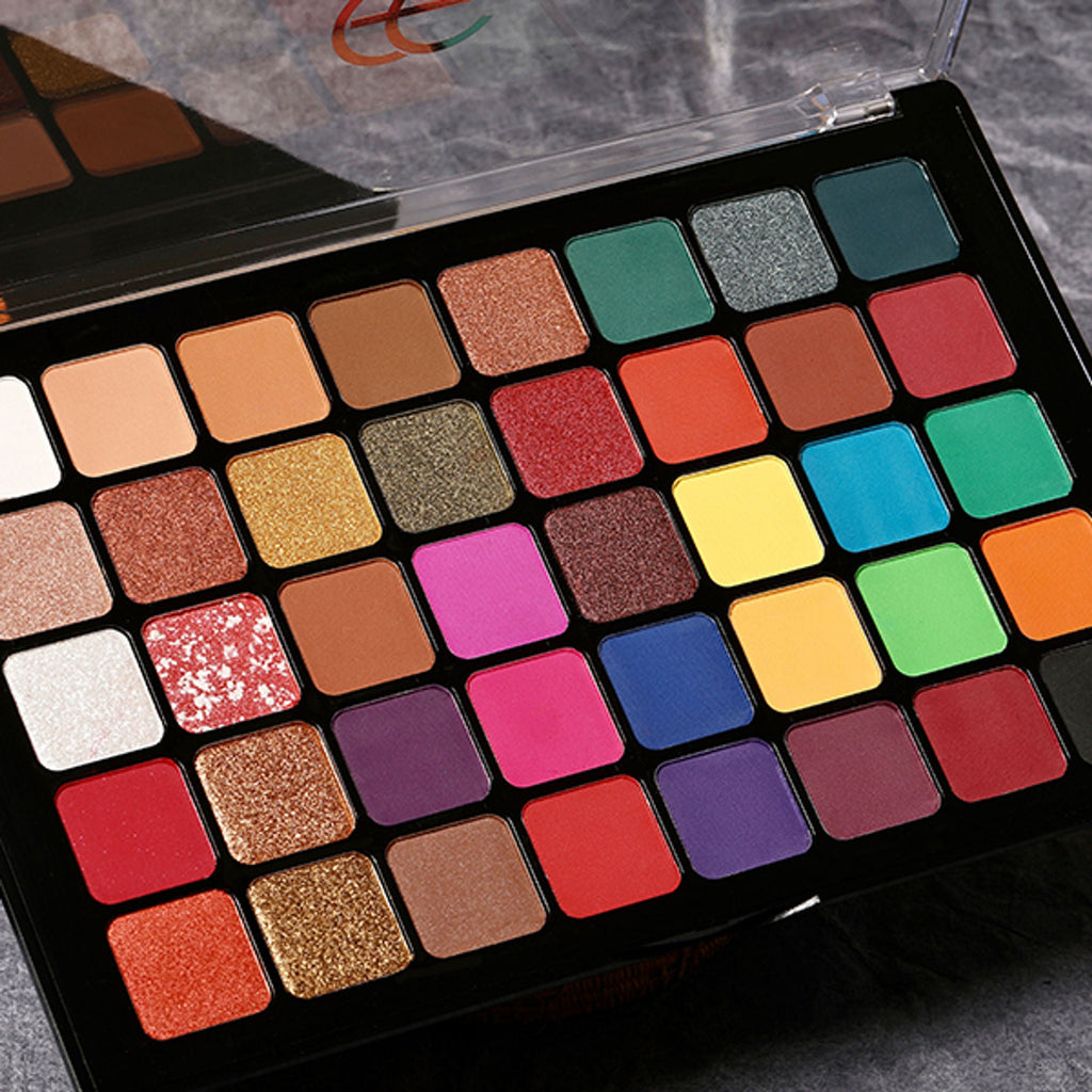 Europe Girl 40 Colour Eyeshadow Palette - Cool Tone | Grocsy