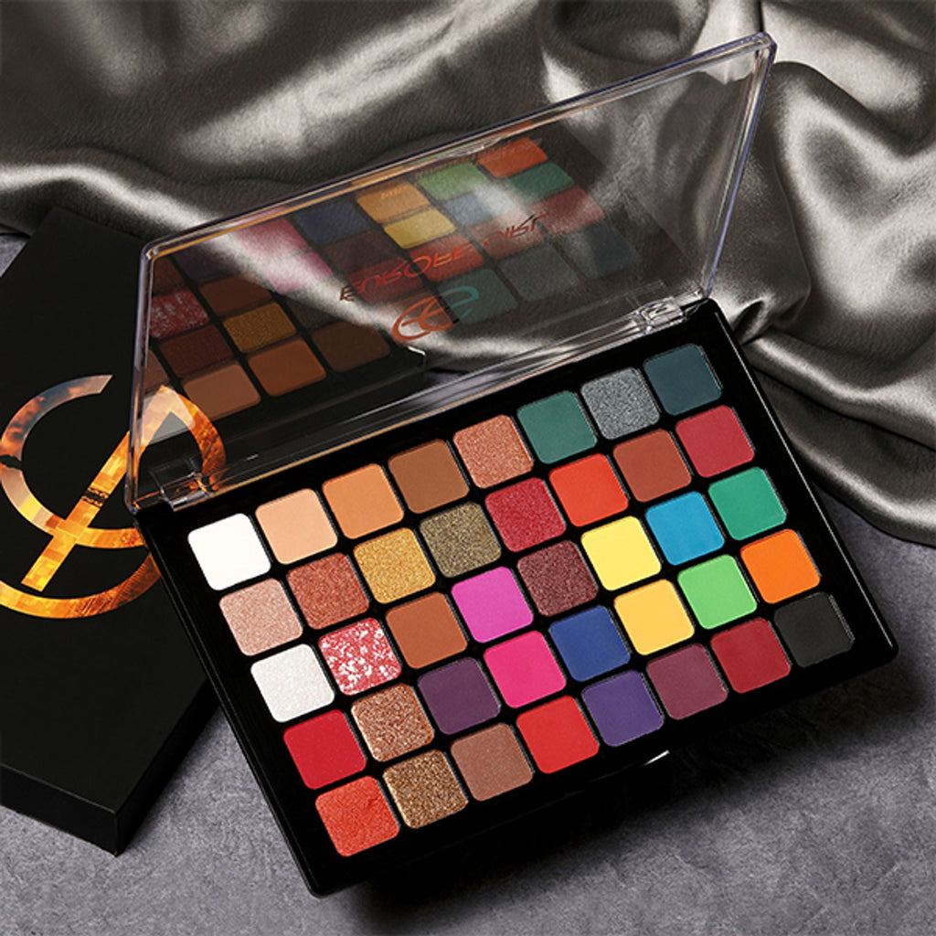 Europe Girl 40 Colour Eyeshadow Palette - Cool Tone | Grocsy