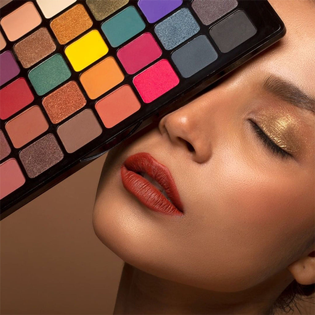 Europe Girl 40 Colour Eyeshadow Palette - Cool Tone | Grocsy