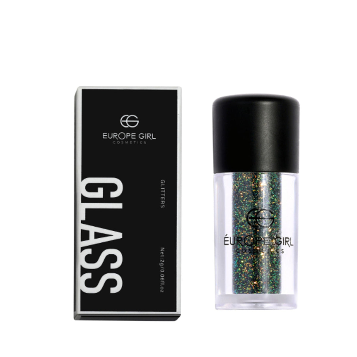 Europe Girl Single Diamond Pigment Glitter Glass - G2 Glitz | Grocsy