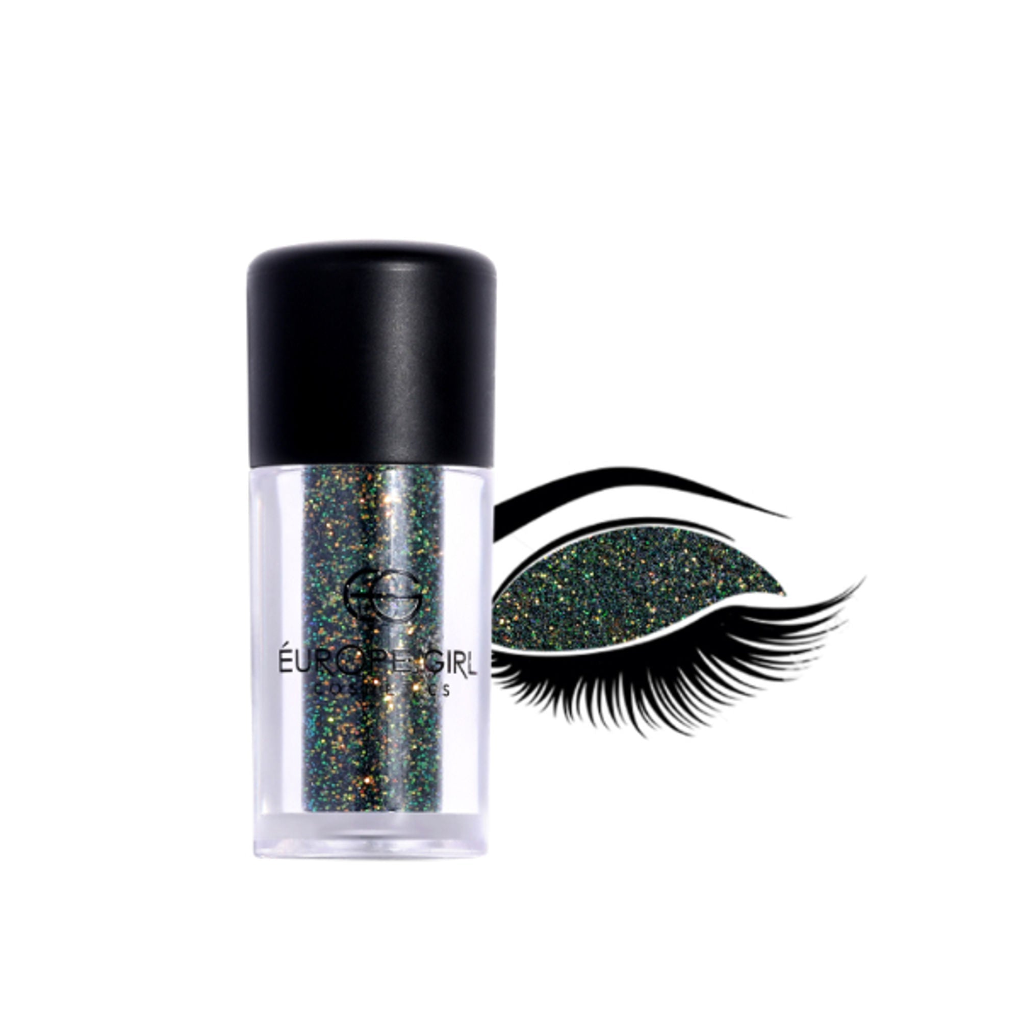 Europe Girl Single Diamond Pigment Glitter Glass - G2 Glitz | Grocsy