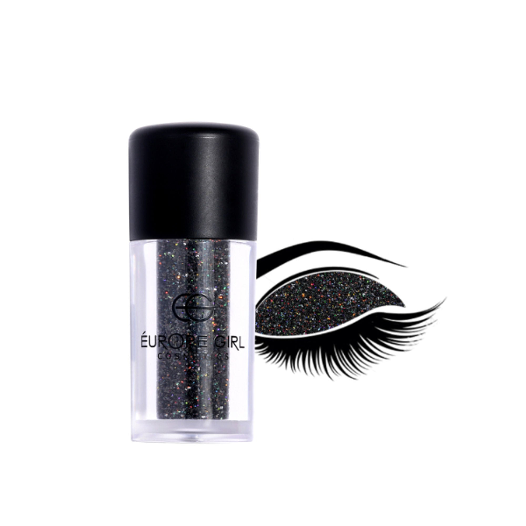 Europe Girl Single Diamond Pigment Glitter Glass - G5 Glimmer | Grocsy