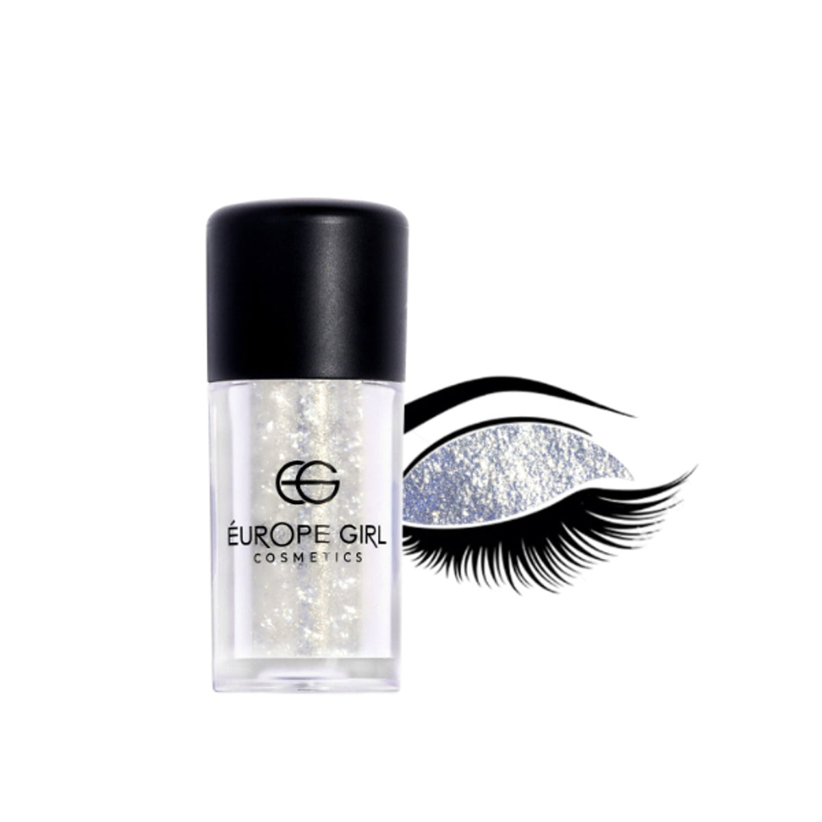 Europe Girl Single Diamond Pigment Glitter Glass - G6 Luster | Grocsy
