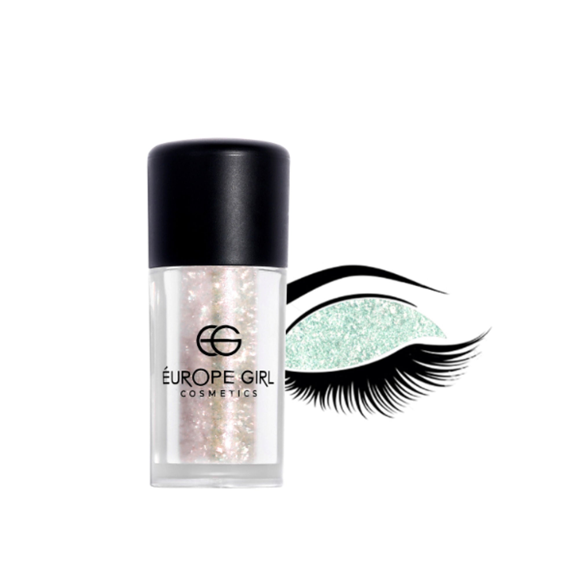 Europe Girl Single Diamond Pigment Glitter Glass - G7 Gleam | Grocsy