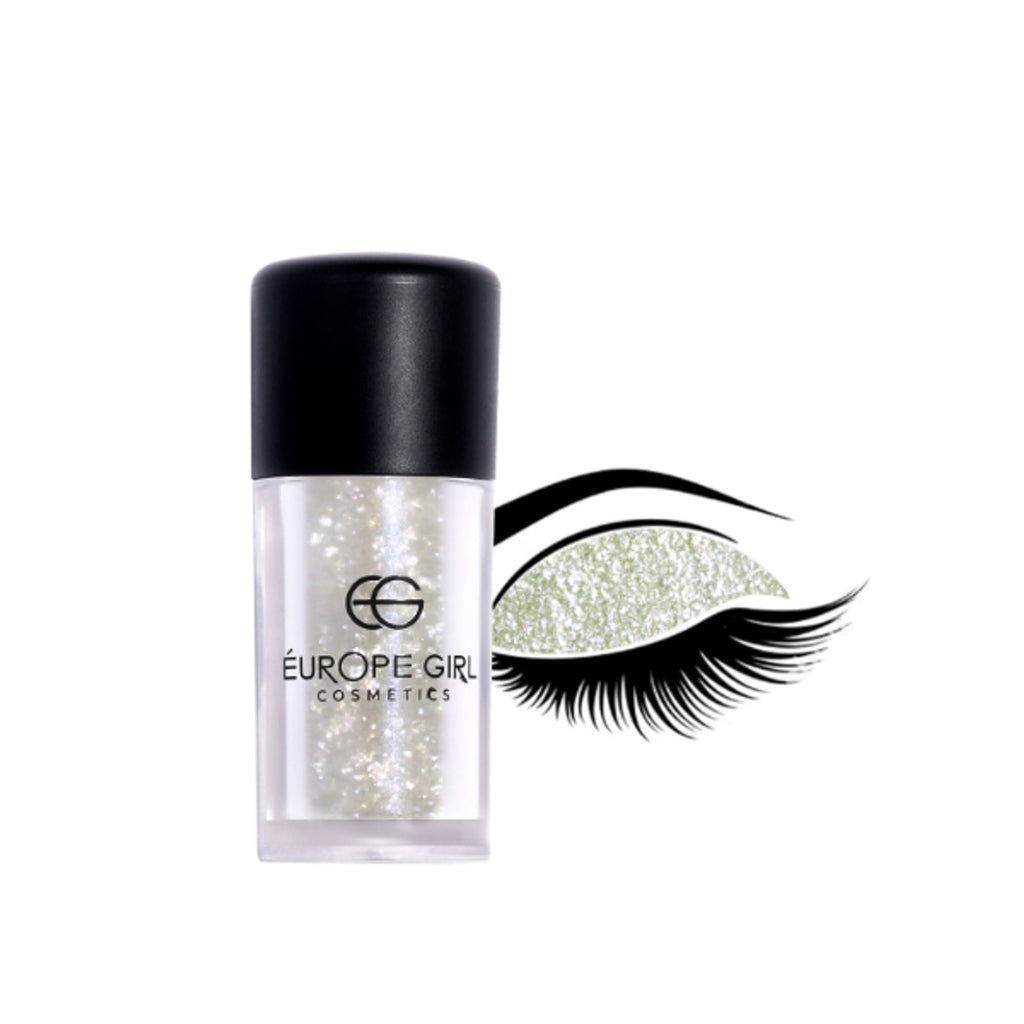 Europe Girl Single Diamond Pigment Glitter Glass - G8 Prism | Grocsy