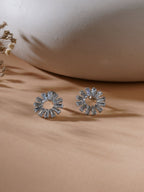 stone stud (white) - Ruby Raang | Grocsy