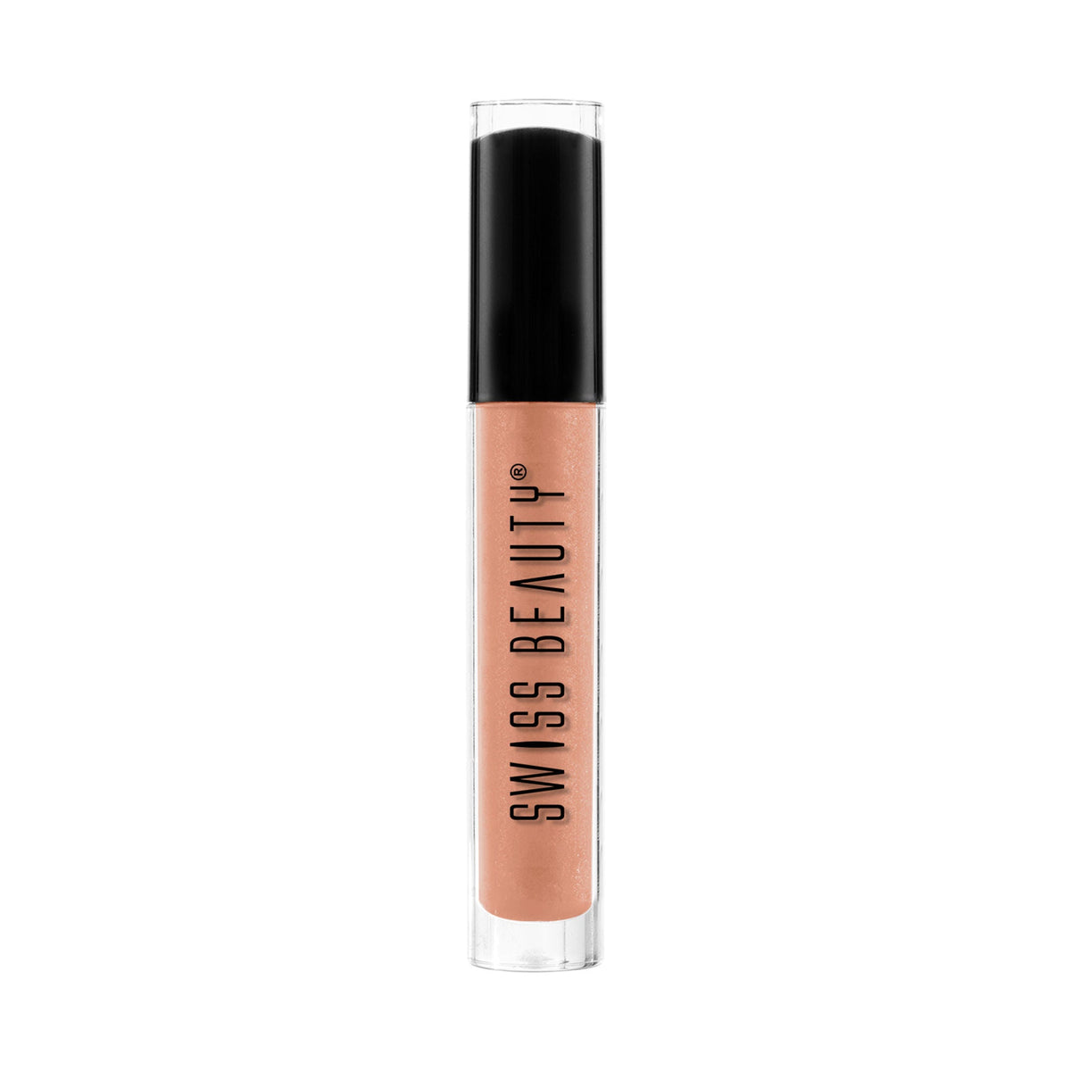 Swiss Beauty Shine & Plump Lipgloss - 5 Nude Brown | Grocsy