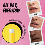 Renee Everyday Tinted Lip Balm - Plain Jane, Moisturizes & Protects with SPF 30 | Grocsy