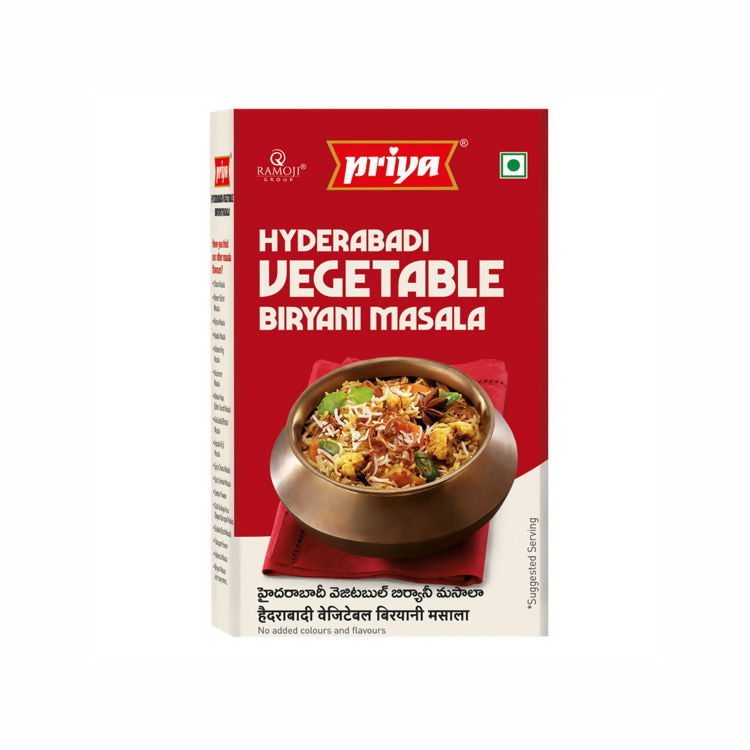 Priya Hyderabadi Vegetable Biryani Masala | Grocsy