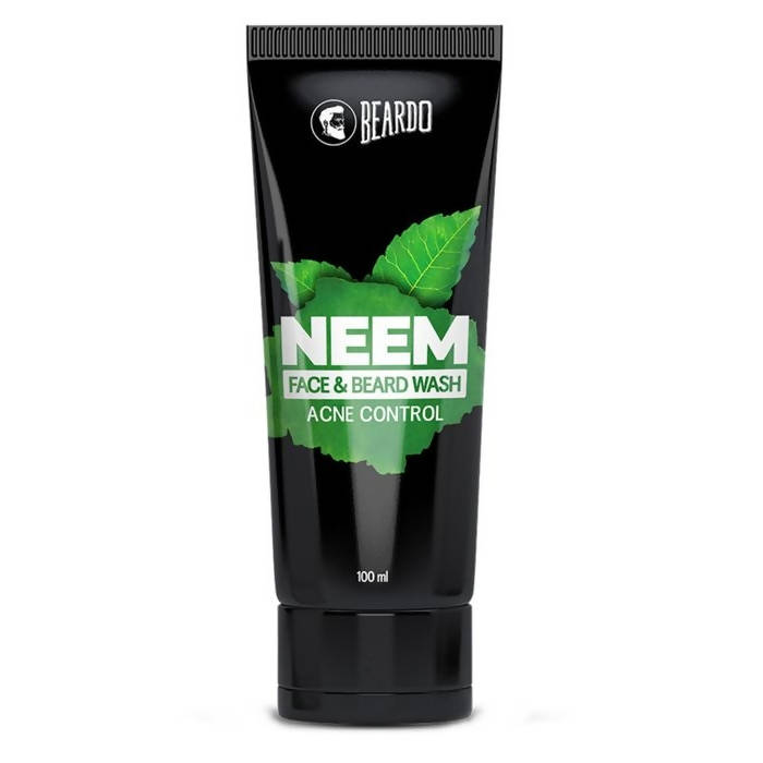 Beardo Neem Face Wash & Beard Wash Acne Control | Grocsy