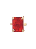 VOJ Women Gold Color stainless steel Ring | Grocsy