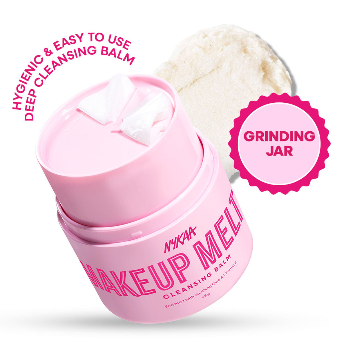 Nykaa Skin Makeup Melter Cleansing Balm – Removes Waterproof Makeup, Excess Oil & Unclogs Pores | Grocsy