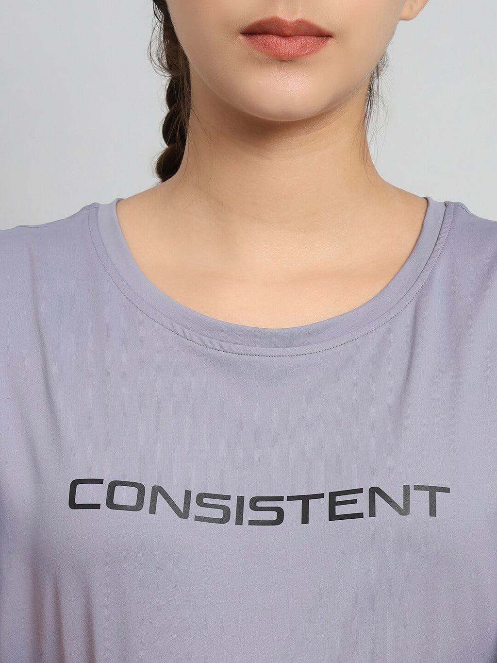 MKH Typography Printed Extended Sleeves Relaxed Fit Dri-FIT T-shirt | Grocsy
