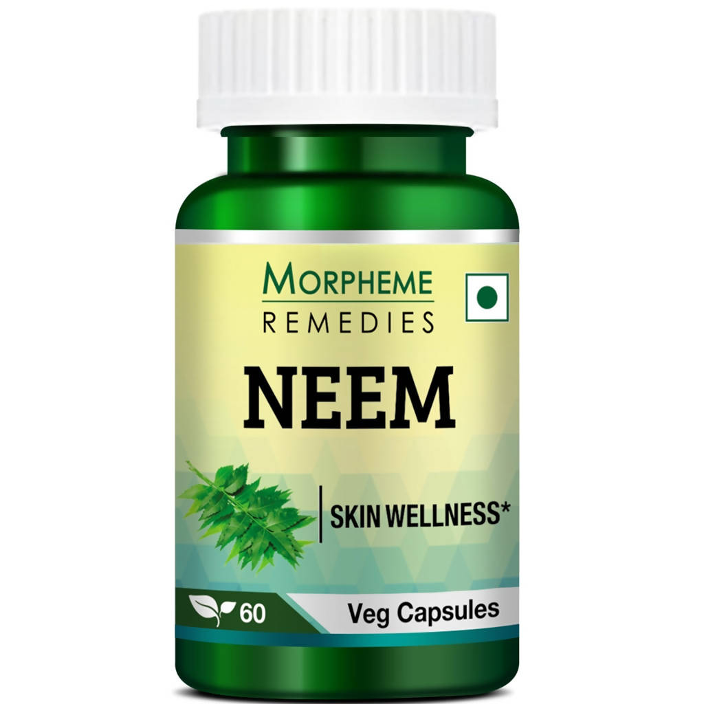 Morpheme Remedies Neem Capsules | Grocsy