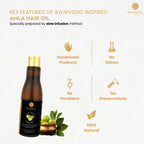Prakruth Care Ayurvedic Inspired Amla Hair Oil | Grocsy