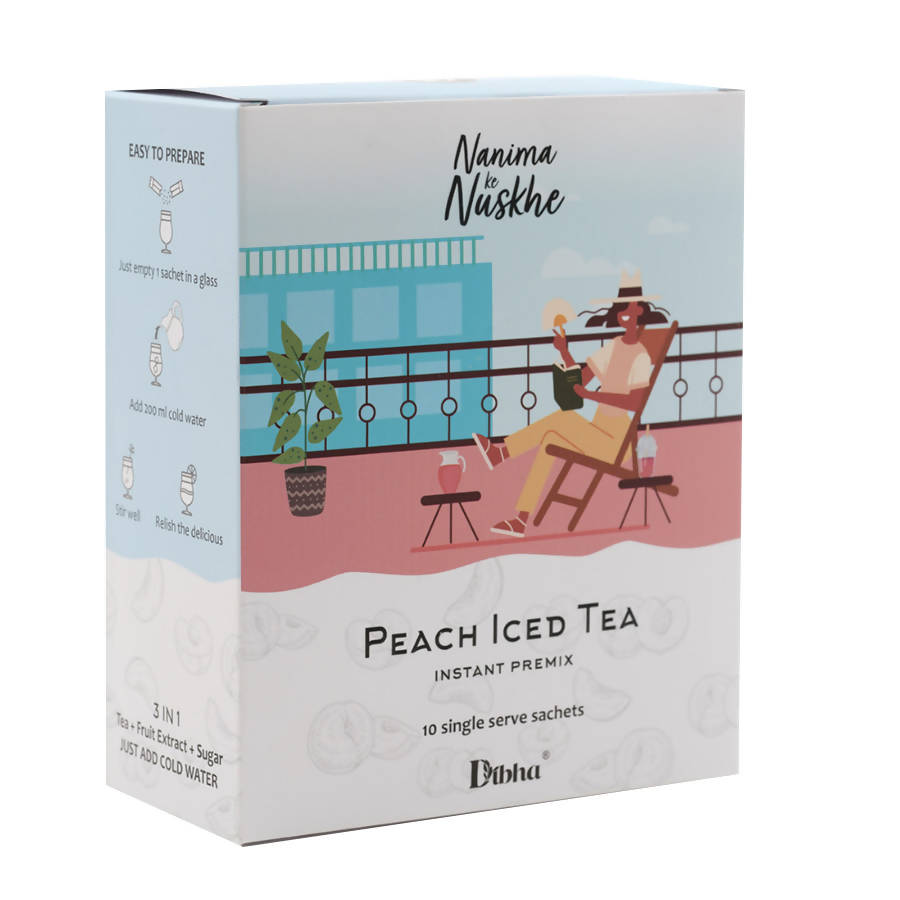 Dibha Peach Iced Tea | Grocsy