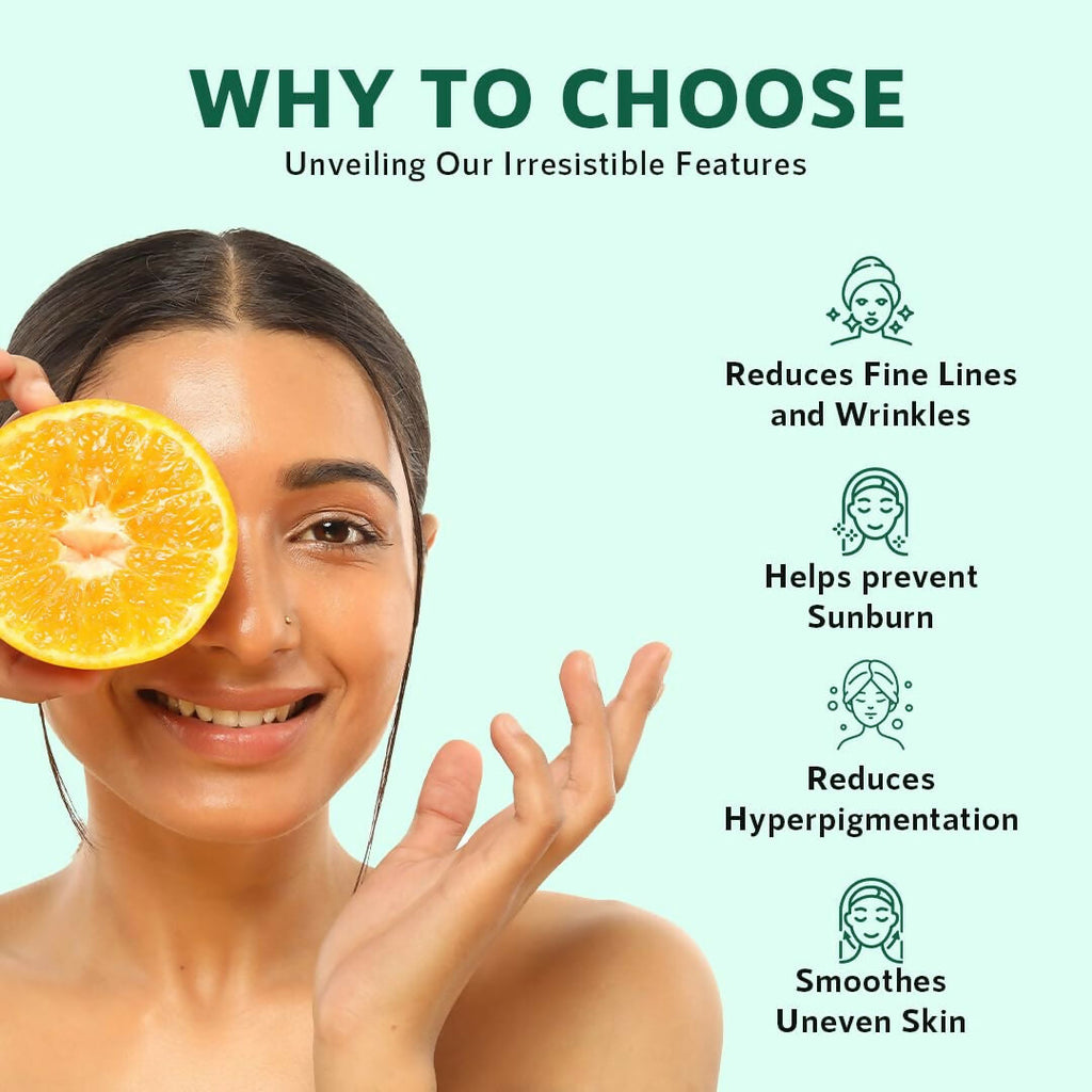 Orgatre 30% Vitamin C Face Serum for Glowing Skin | Grocsy