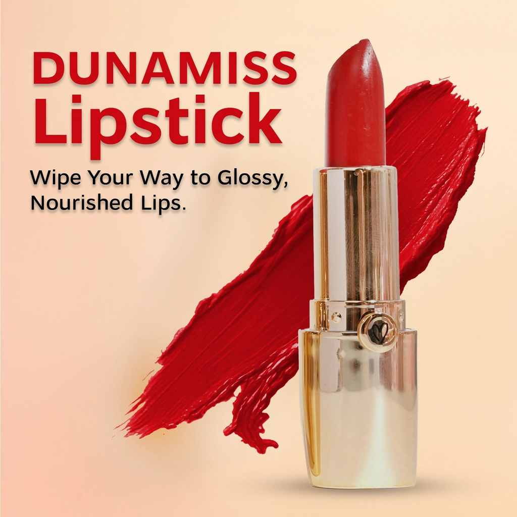 Dunamiss Dona Red Sheen Satin Lipstick | Grocsy