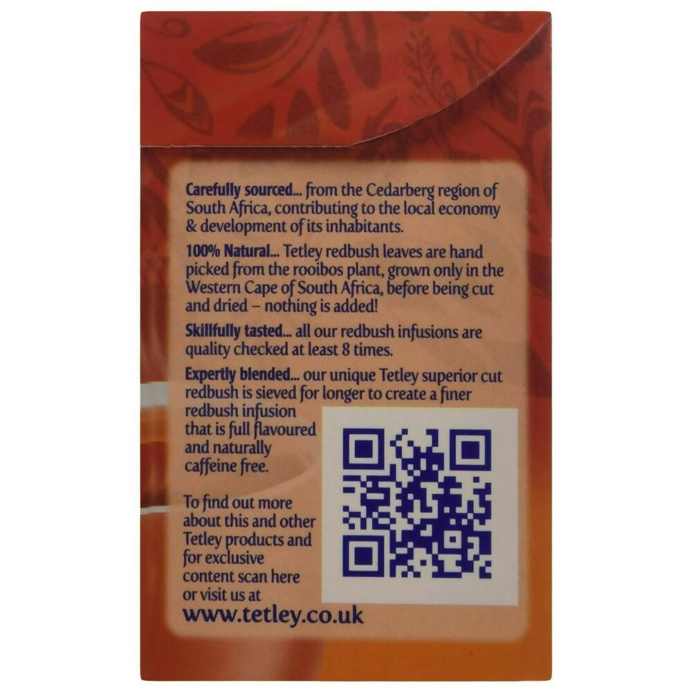 Tetley Redbush Pure Great Test Tea Bags | Grocsy