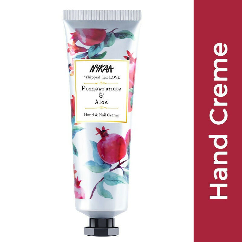 Nykaa Pomegranate & Aloe Hand & Nail Creme | Grocsy