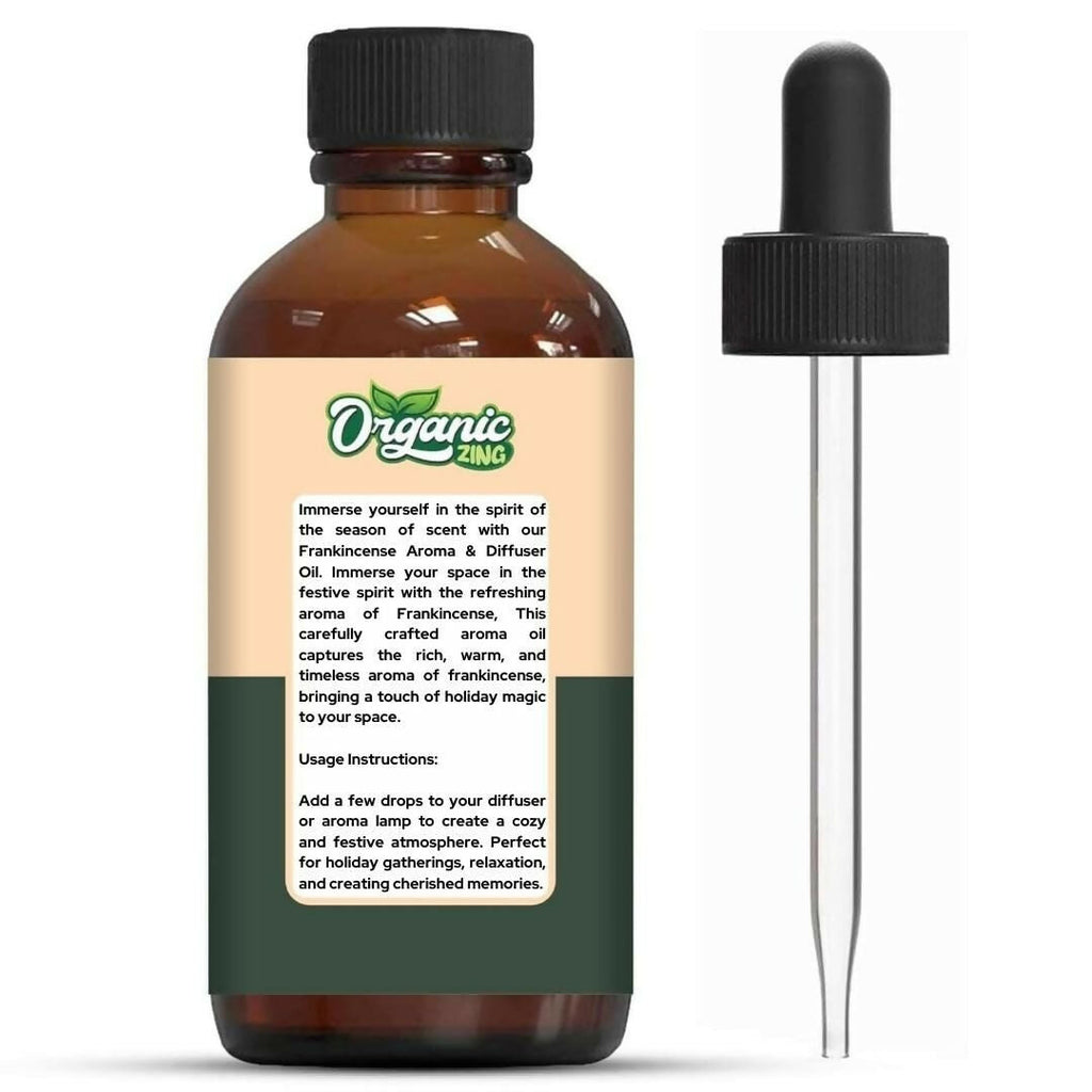 Organic Zing Frankincense Aroma & Diffuser Oil for Festive Season | Grocsy