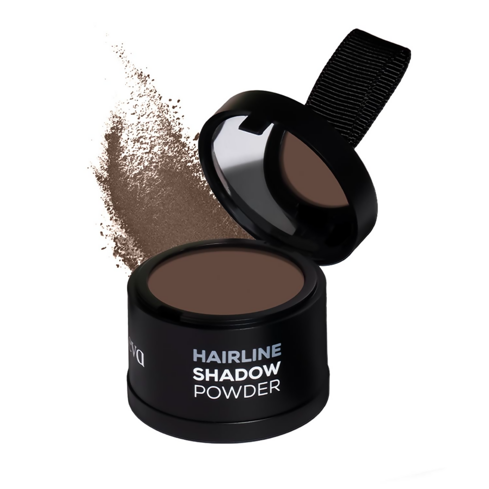 Gleva Hairline Powder Instantly Conceals Hair Root Touch Up Hair Powder for Women & Men - Medium Brown | Grocsy