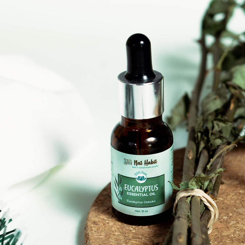 Nat Habit Nilgiri Eucalyptus Essential Oil | Grocsy
