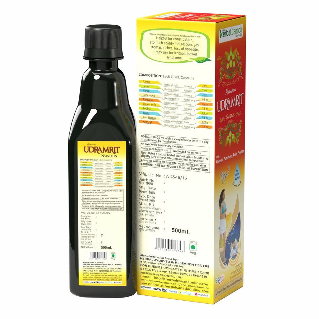 Herbal Canada Udramrit Ras | Grocsy