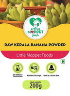 Little Moppet Foods Raw Kerala Banana Powder | Grocsy