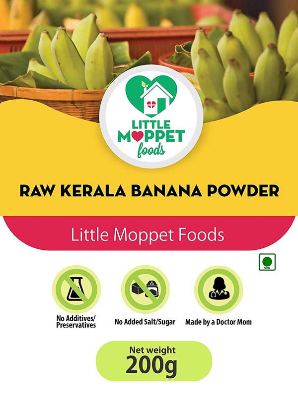 Little Moppet Foods Raw Kerala Banana Powder | Grocsy