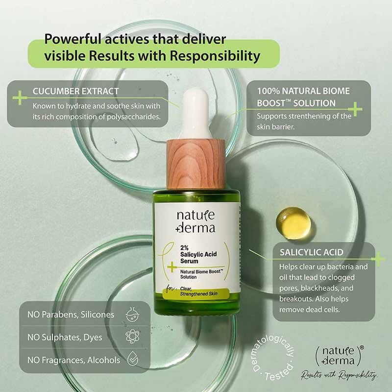 Nature Derma 2% Salicylic Acid Serum | Grocsy
