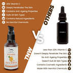 The Natural Wash Vitamin C 20 % Face Serum | Grocsy