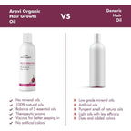 Aravi Organic Hair Growth Hair Oil with Onion Oil | Grocsy