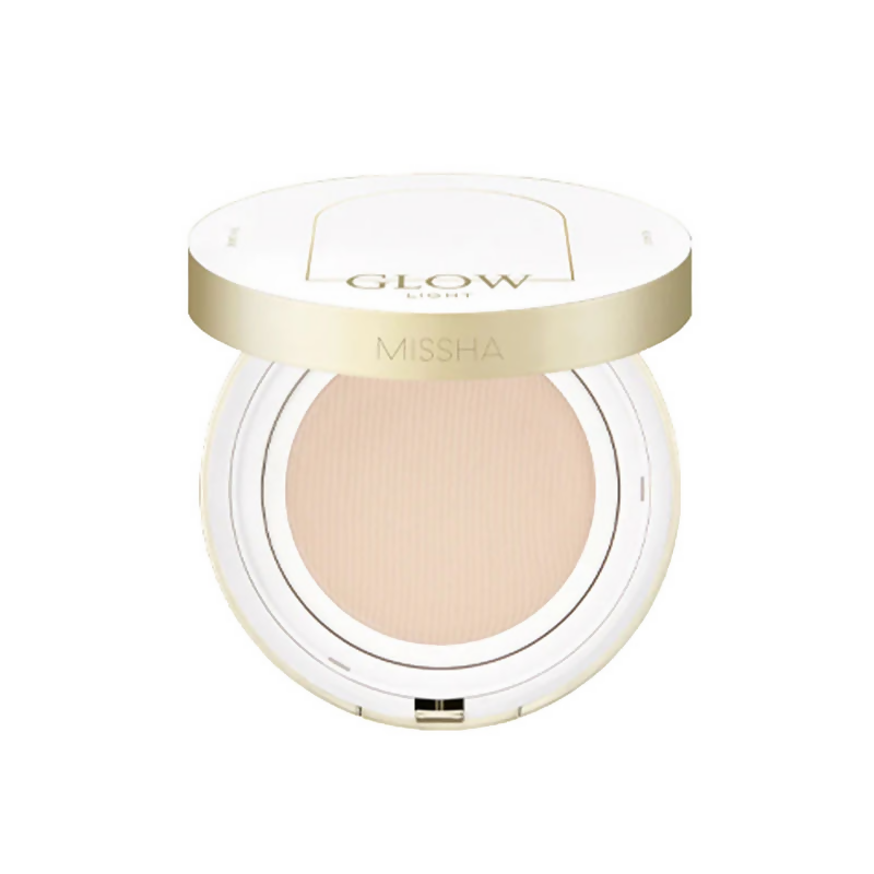 Missha Glow Cushion Light No.21P Fair SPF 37 PA+++ | Grocsy