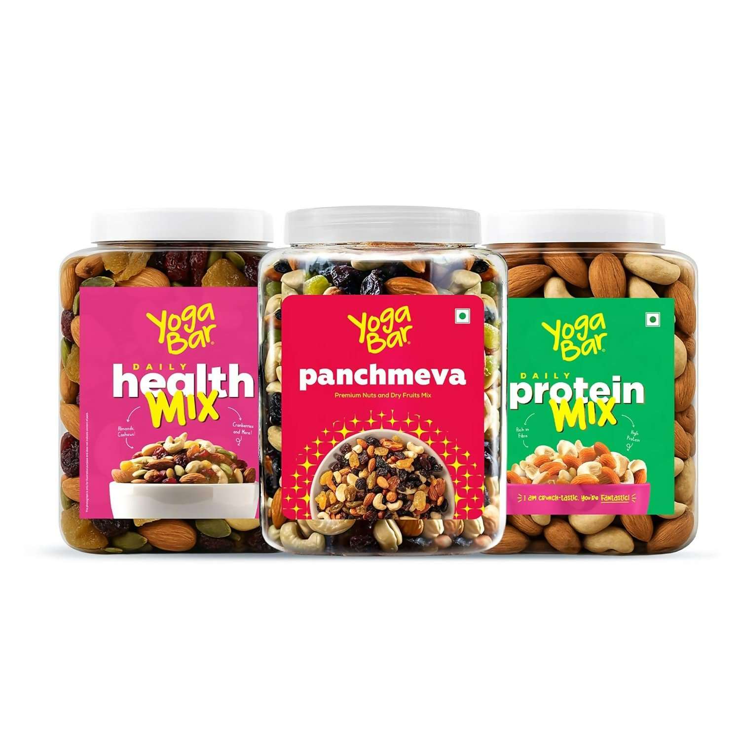 Yoga Bar Daily Health, Protein & Panchmeva Mix Combo | Grocsy