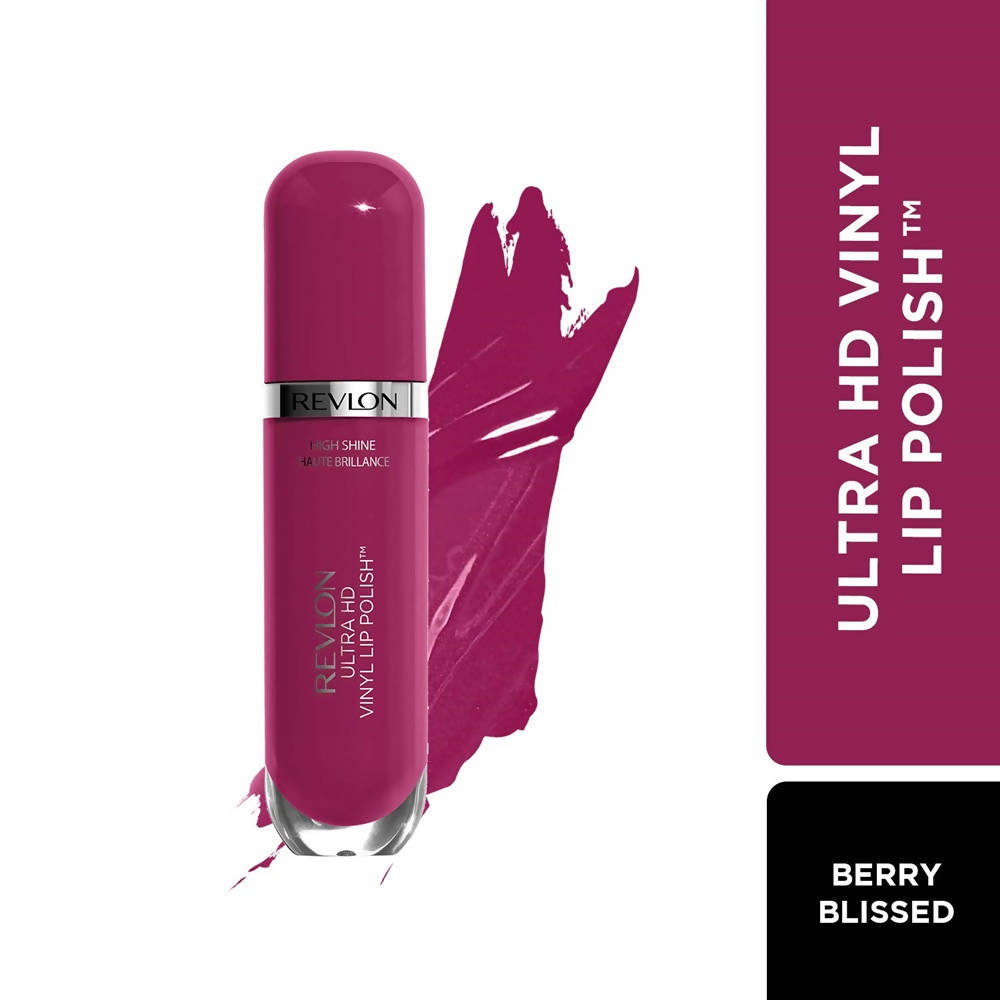 Revlon High Shine Haute Brillance Ultra Hd Vinyl Lip Polish - Berry Blissed | Grocsy
