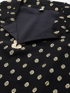 Ahalyaa Women's Traditional wear Ethnic Dress - Black | Grocsy