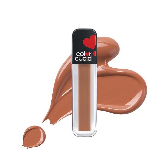 Color Cupid Matte Intense Color 18-Hour Stay Liquid Lipstick - Sweetheart Mocha | Grocsy