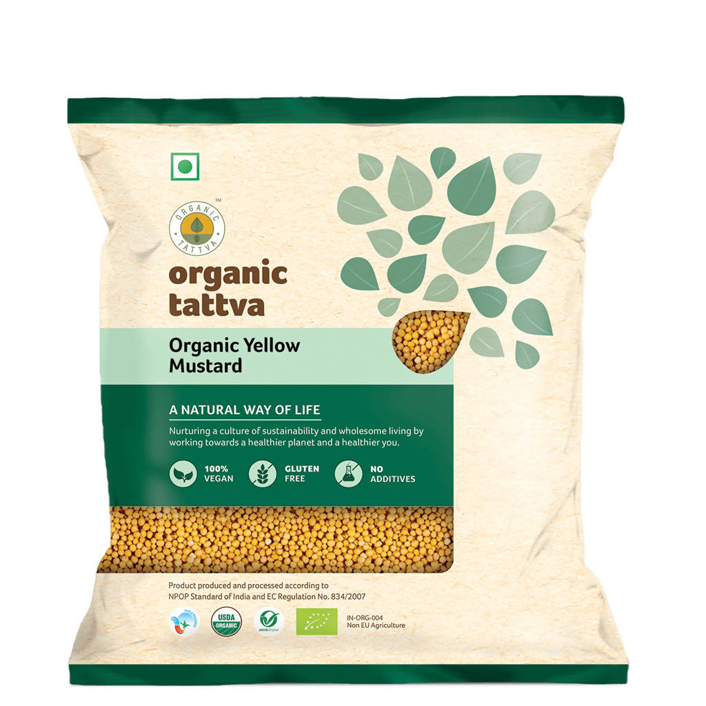 Organic Tattva Yellow Mustard | Grocsy
