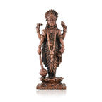 Craftvatika Copper Vishnu Idol | Grocsy
