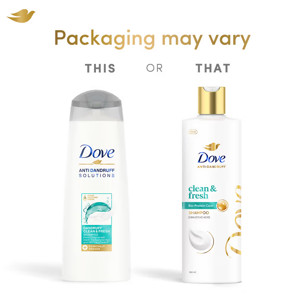 Dove Dandruff Clean & Fresh Shampoo for Clincally Proven | Grocsy