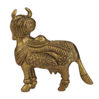 Devlok Kamdhenu Cow with Krishna Idol | Grocsy