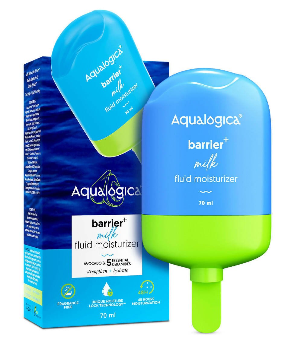 Aqualogica 5 Barrier+ Milk Fluid Moisturizer | Grocsy