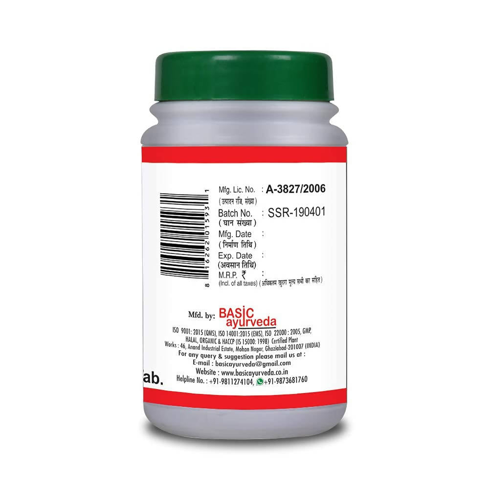 Basic Ayurveda Smriti Sagar Ras Tablets | Grocsy