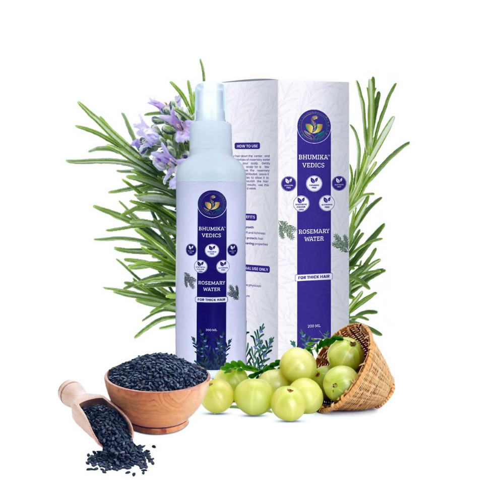 Bhumika Vedics Rosemary Water Spray For Hair Growth | Grocsy