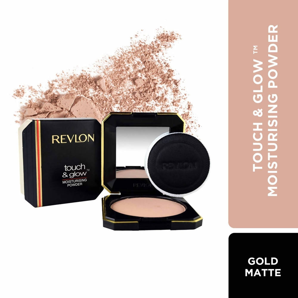 Revlon Touch & Glow Moisturising Powder - Gold Matte | Grocsy