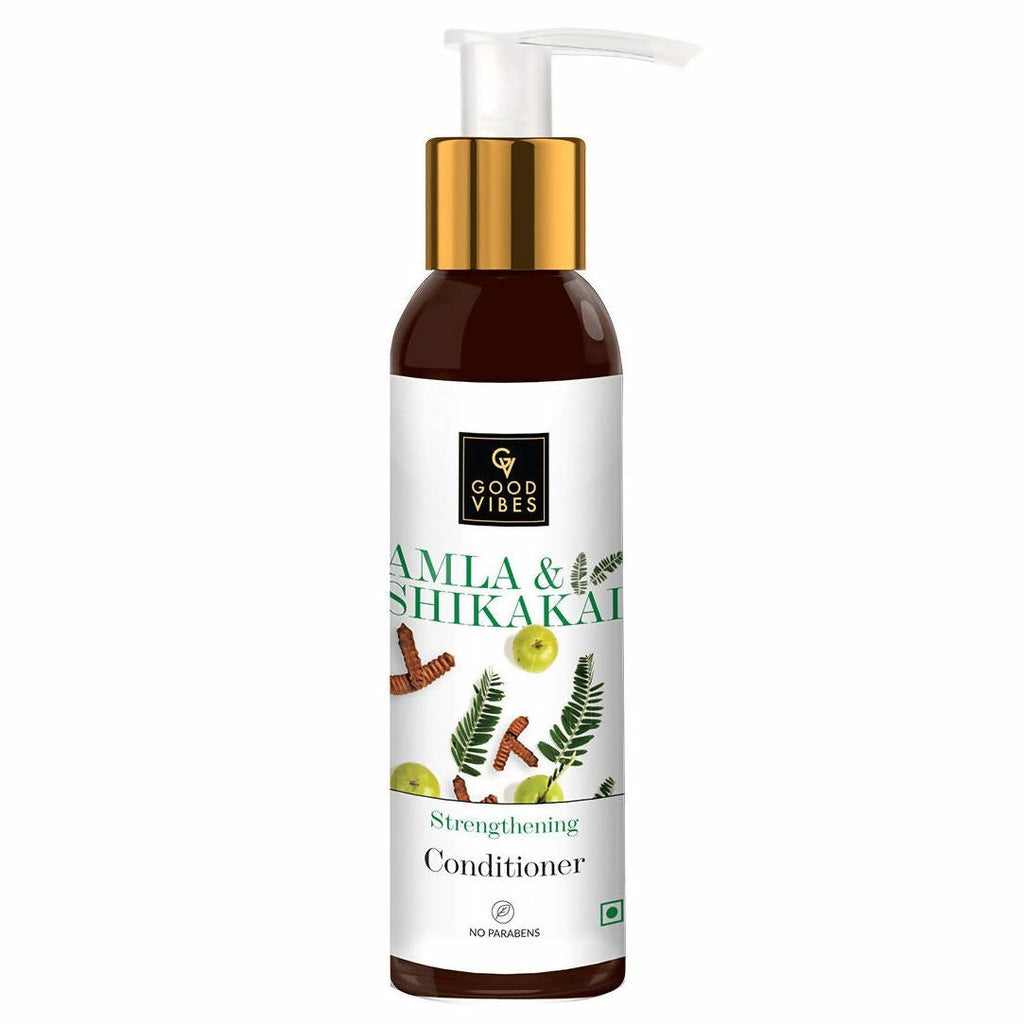 Good Vibes Amla & Shikakai Strengthening Conditioner | Grocsy